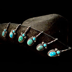 Silver & Turquoise Hat Pin